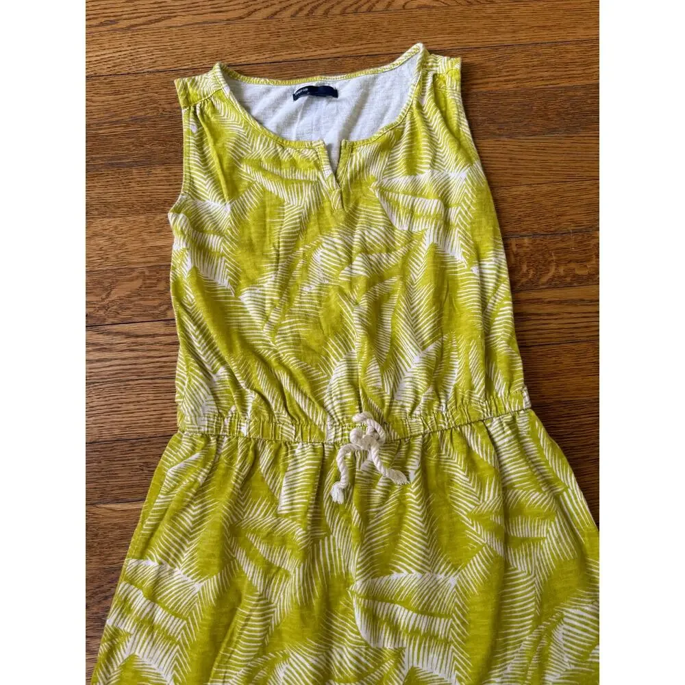 Gap Girls' Leaf Print Summer Dress Size 10